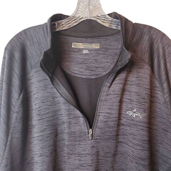 Greg Norman Qtr Zip Pullover Men's Size XXL Long Sleeve Front Logo  Stretch - Picture 9 of 9
